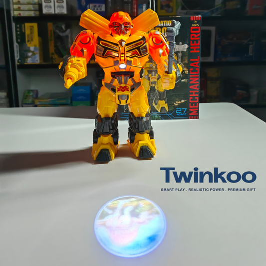 Robot Héros jaune