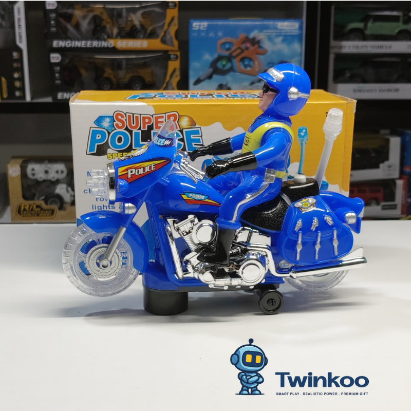 Police Rider – Moto de Police pour Enfants