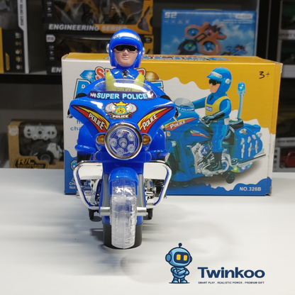 Police Rider – Moto de Police pour Enfants
