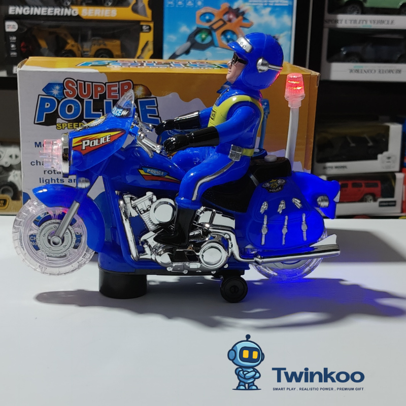Police Rider – Moto de Police pour Enfants