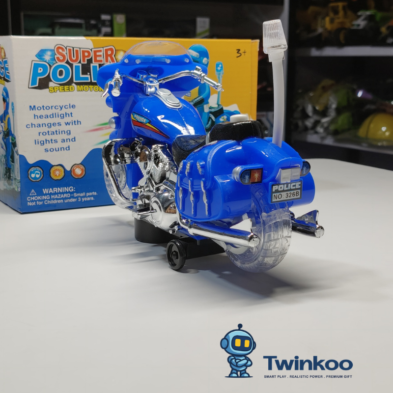 Police Rider – Moto de Police pour Enfants
