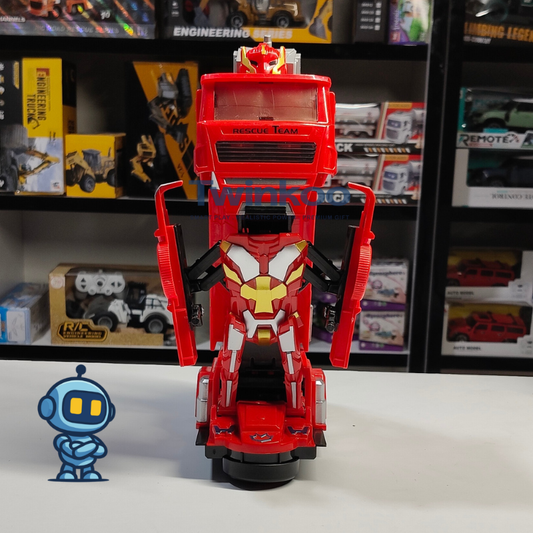 Camion  pompiers- transforme en robot