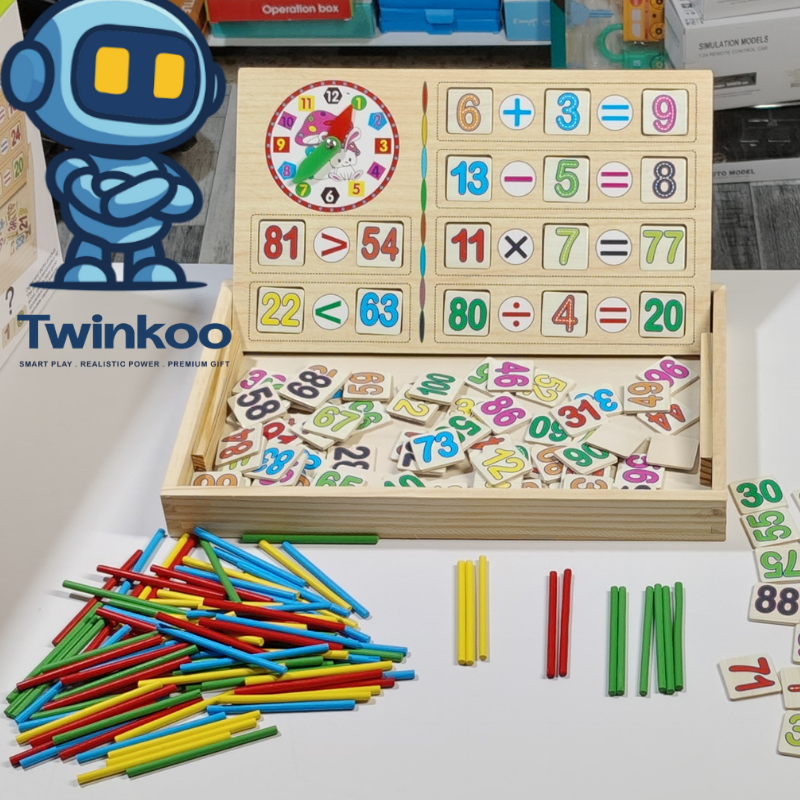 Jeu éducatif pour apprendre le calcul, l’heure