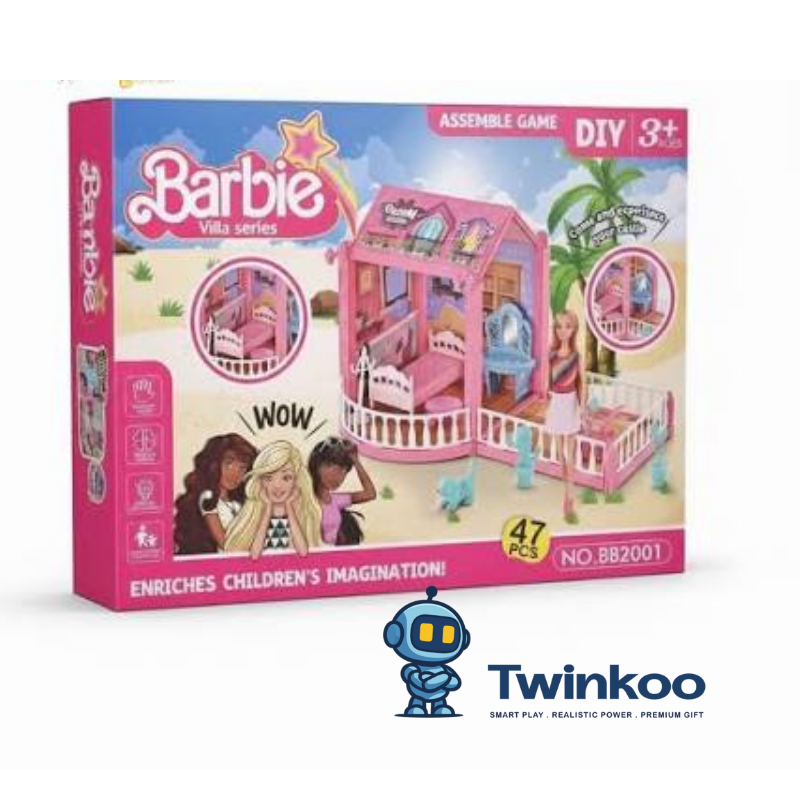 Maison Barbie – 47 pièces