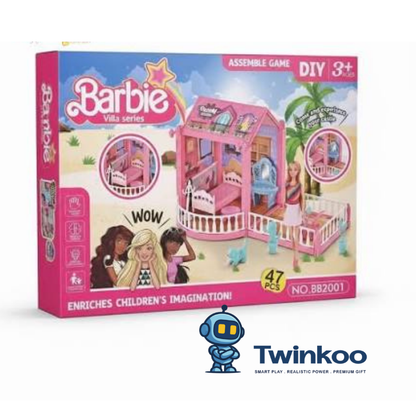 Maison Barbie – 47 pièces
