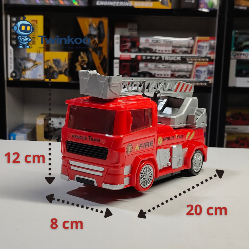 Camion  pompiers- transforme en robot