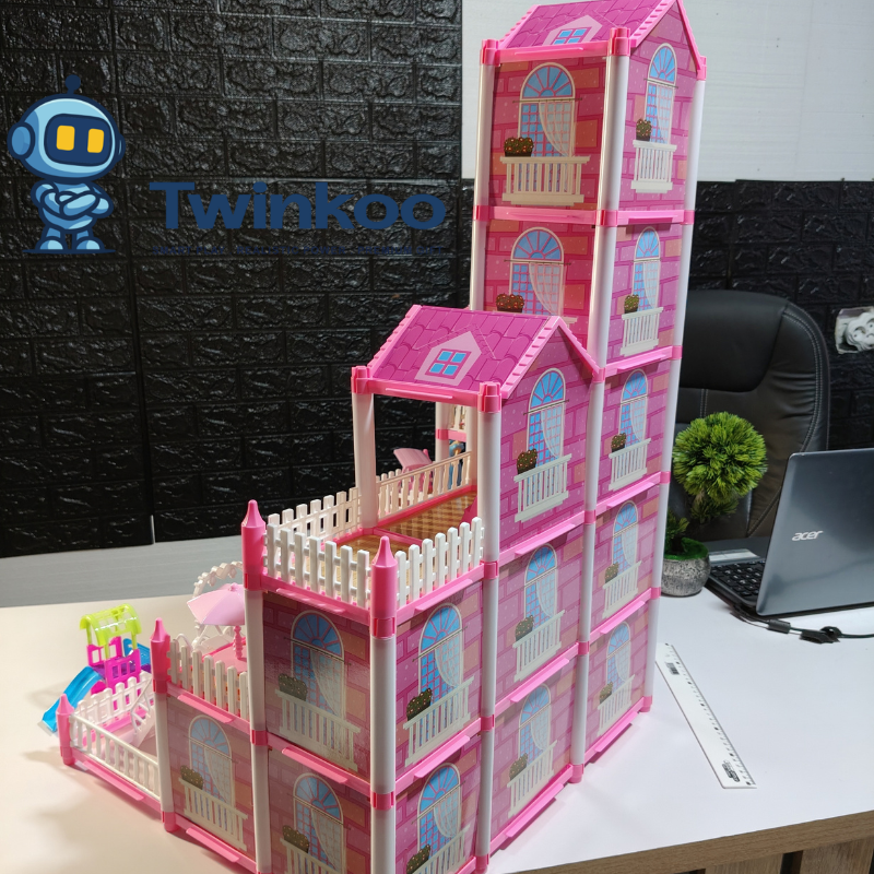 Grande Villa Barbie – 310 pièces 🏠🎀