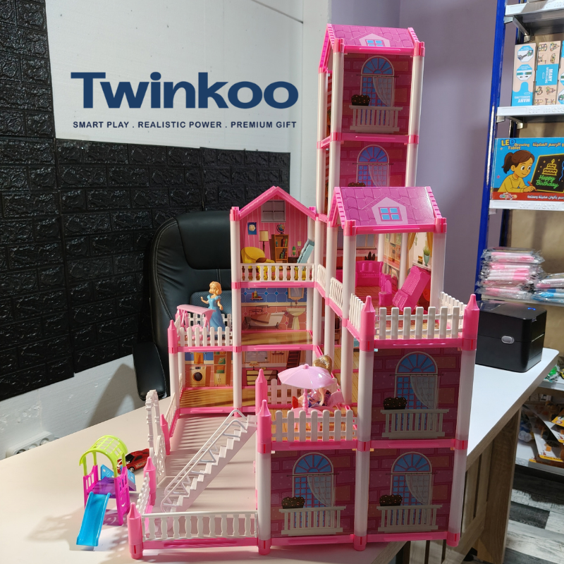 Grande Villa Barbie – 310 pièces 🏠🎀