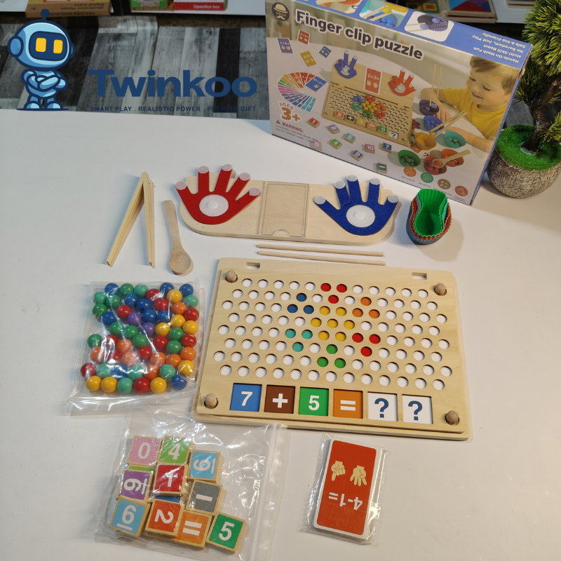 Finger clip puzzle