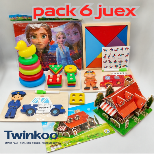 Pack 6 jeux