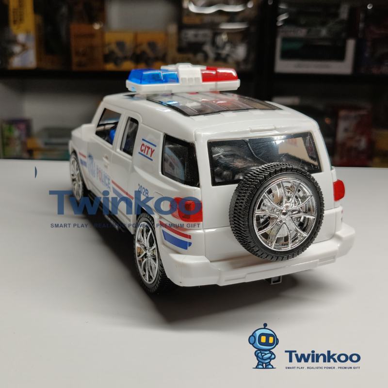 Voiture de police interactive