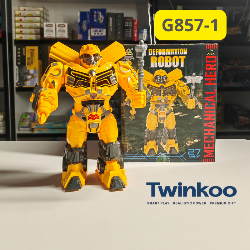 Robot Héros jaune
