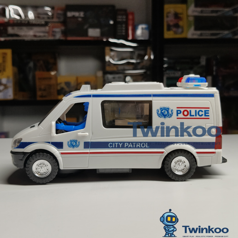 Fourgon de police intelligent