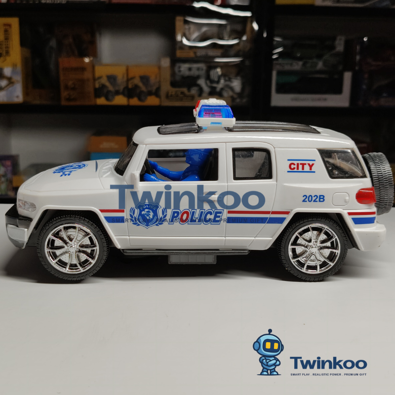 Voiture de police interactive