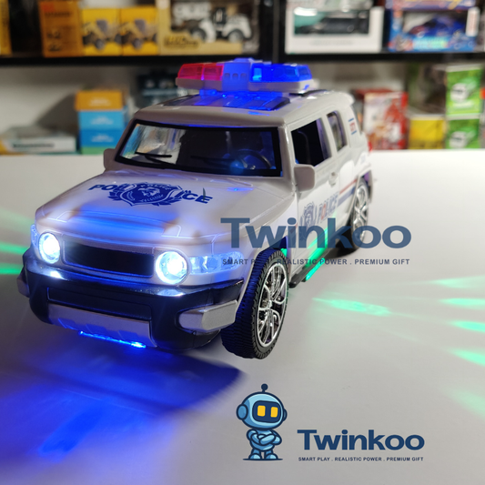Voiture de police interactive