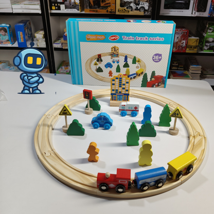 Train track series-26 pcs