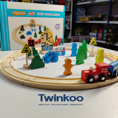 Train track series-26 pcs