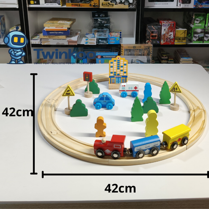 Train track series-26 pcs