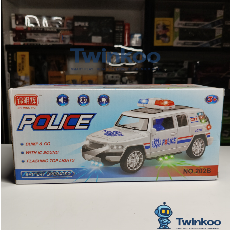 Voiture de police interactive