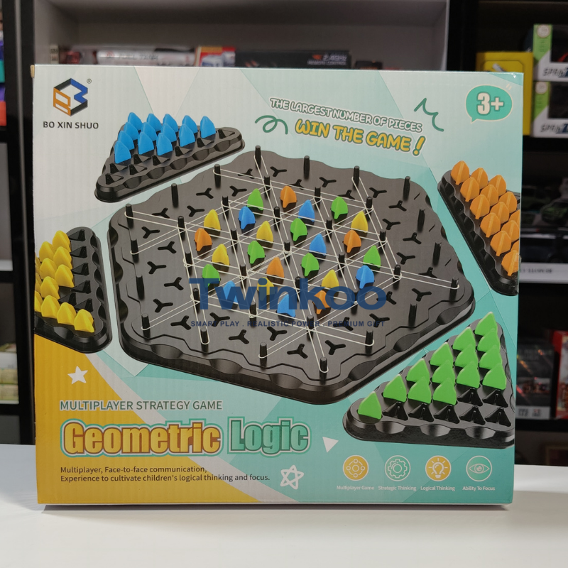 Jeu éducatif de logique géométrique