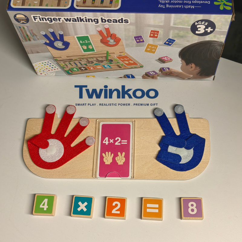 Jeu de calcul par  toucher
