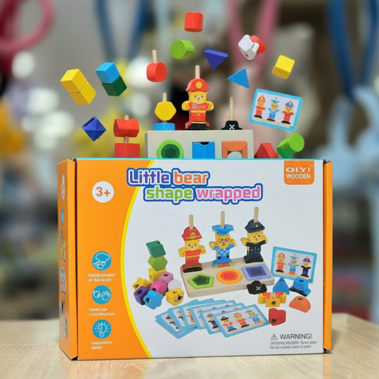 Jeu éducatif Petit Ours pour les formes et les couleurs