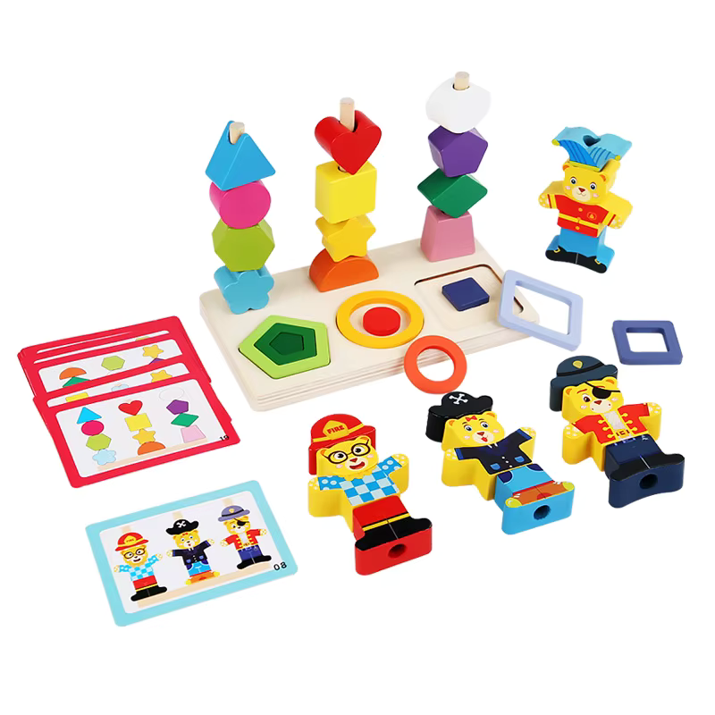 Jeu éducatif Petit Ours pour les formes et les couleurs