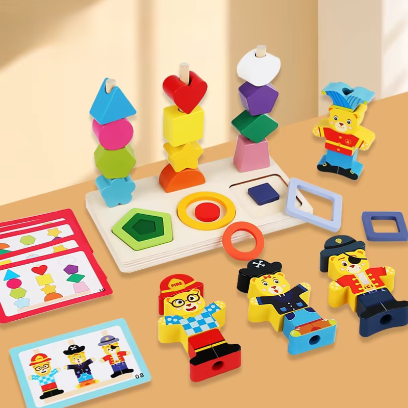 Jeu éducatif Petit Ours pour les formes et les couleurs